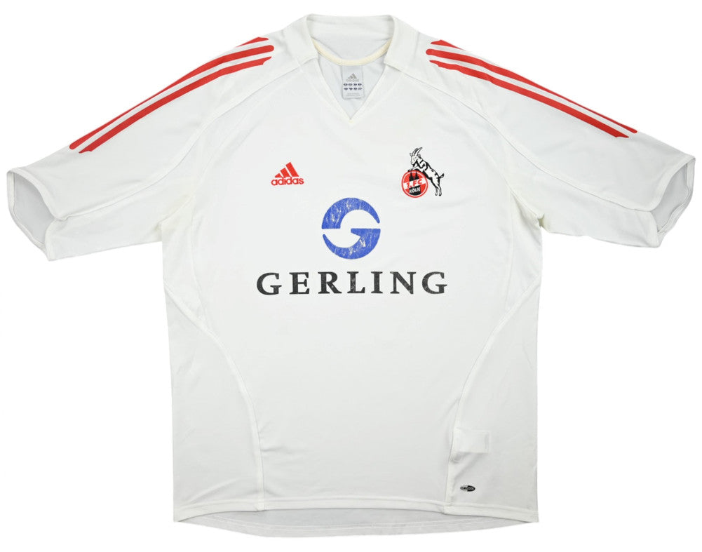 Maillot FC Köln 2005-06 Adidas Domicile Vintage Gerling