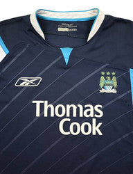 Maillot Extérieur Manchester City 2005-06 Reebok Thomas Cook XL