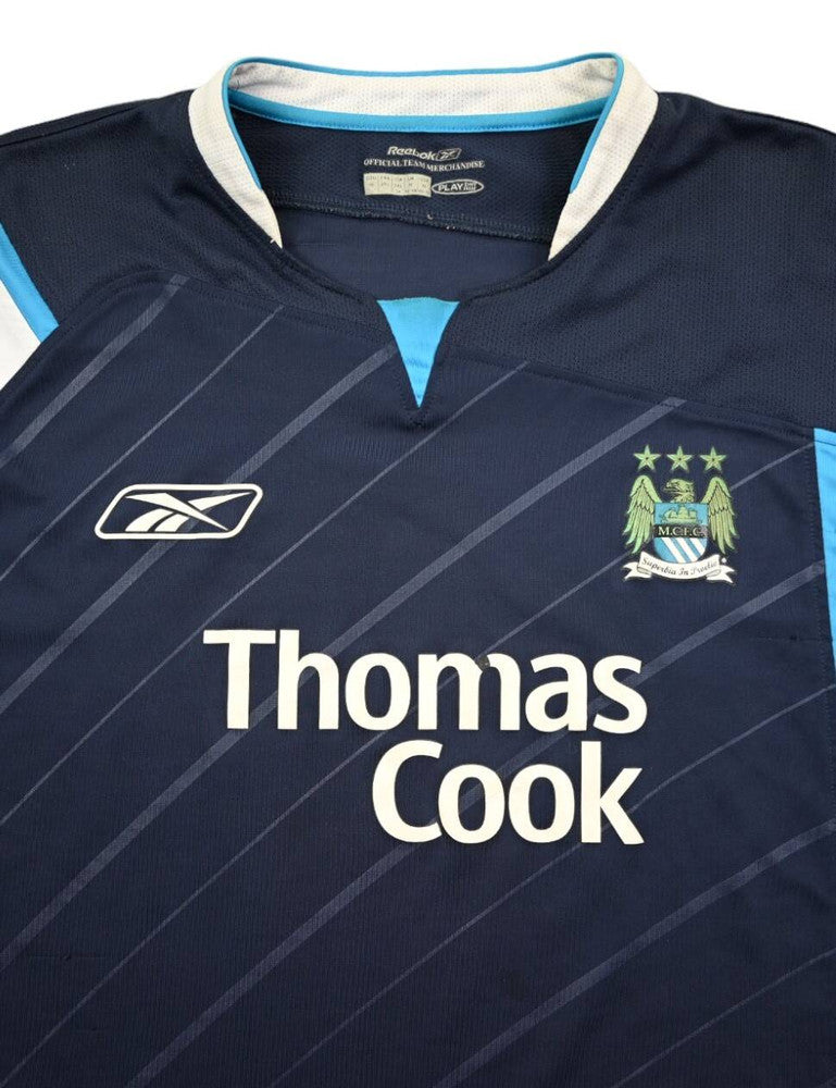 Maillot Extérieur Manchester City 2005-06 Reebok Thomas Cook XL