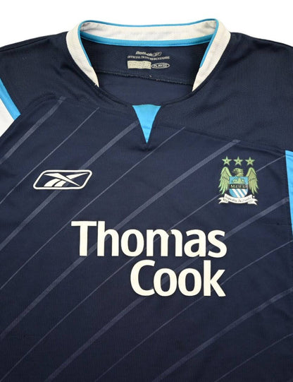 Maillot Extérieur Manchester City 2005-06 Reebok Thomas Cook XL