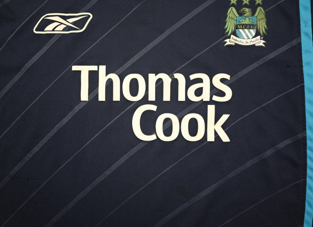 Maillot Extérieur Manchester City 2005-06 Reebok Thomas Cook XL