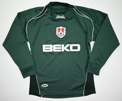 Maillot Millwall FC 2005-06 Lonsdale manches longues vintage