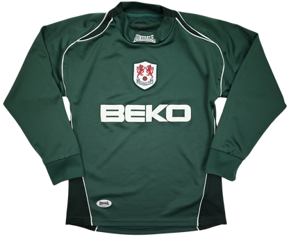 Maillot Millwall FC 2005-06 Lonsdale manches longues vintage