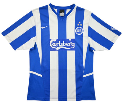 Maillot Odense BK Domicile Nike 2005-06 Vintage Carlsberg