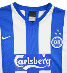 Maillot Odense BK Domicile Nike 2005-06 Vintage Carlsberg