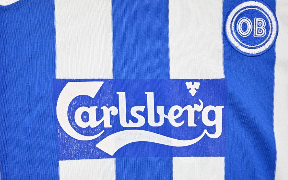 Maillot Odense BK Domicile Nike 2005-06 Vintage Carlsberg