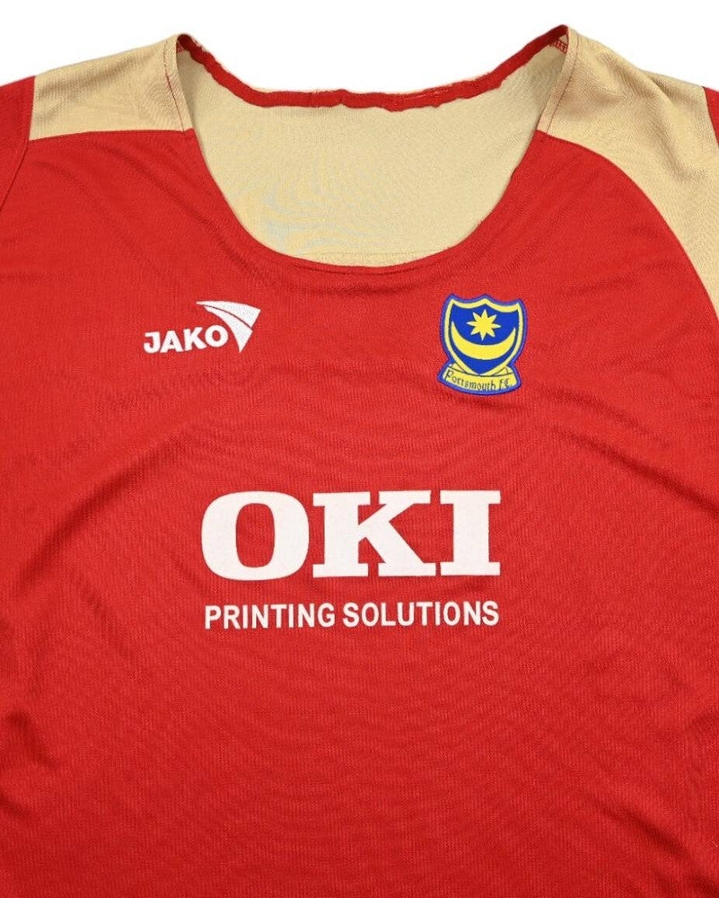 Maillot Portsmouth Domicile 2005-06 Jako vintage 4XL collector