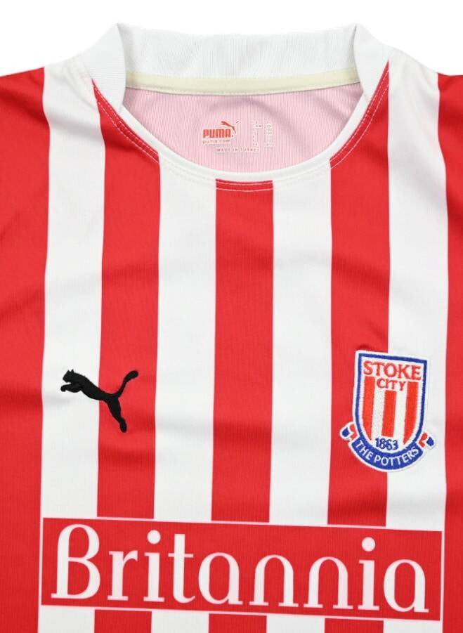 Maillot Stoke City Domicile Puma 2005-06 Vintage – 9/10