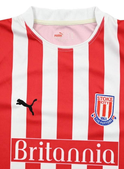 Maillot Stoke City Domicile Puma 2005-06 Vintage – 9/10