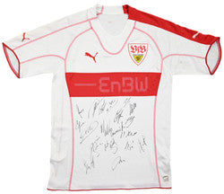 Maillot VFB Stuttgart Domicile 2005-06 Puma EnBW vintage