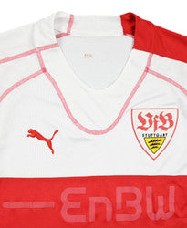 Maillot VFB Stuttgart Domicile 2005-06 Puma EnBW vintage
