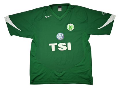 Maillot VFL Wolfsburg 2005-06 Nike Vintage Bundesliga - L