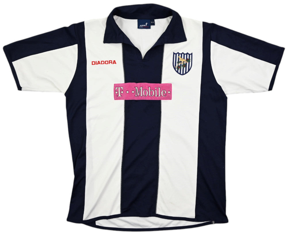 Maillot West Bromwich Albion Domicile Diadora 2005-06 vintage