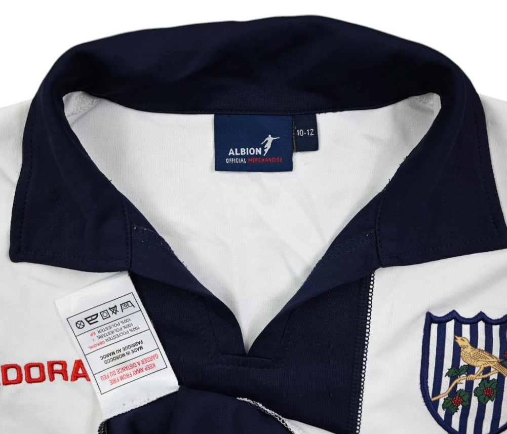 Maillot West Bromwich Albion Domicile Diadora 2005-06 vintage