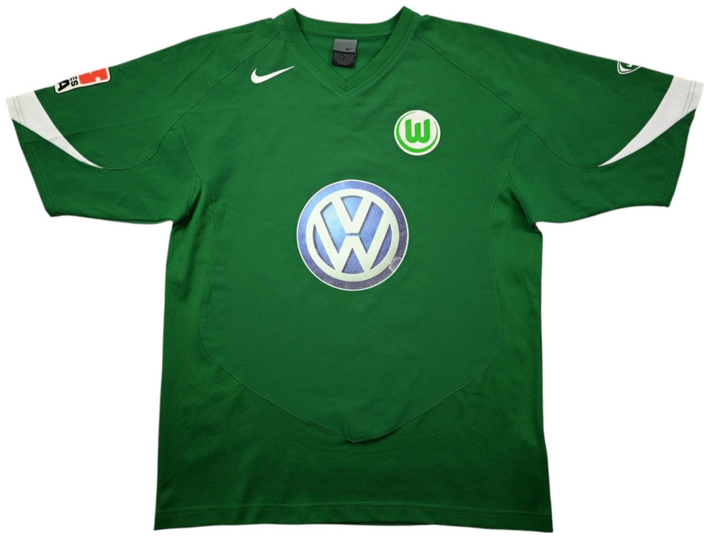 Maillot VFL Wolfsburg 2005-06 Nike Domicile Brdaric Vintage