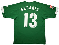 Maillot VFL Wolfsburg 2005-06 Nike Domicile Brdaric Vintage