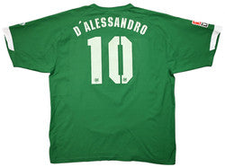 Maillot VFL Wolfsburg 2005-06 Nike D'Alessandro vintage XXL