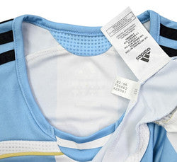 Maillot Argentine Domicile Adidas 2005-2007 Messi Vintage