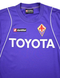 Maillot Fiorentina Extérieur Lotto 2005-07 vintage Toyota