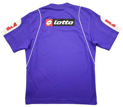 Maillot Fiorentina Extérieur Lotto 2005-07 vintage Toyota