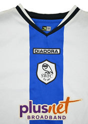 Maillot Sheffield Wednesday Domicile 2005-07 Diadora McGovern vintage
