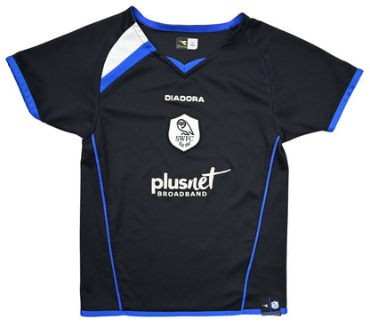 Maillot Sheffield Wednesday Extérieur Diadora 2005-07 Vintage Enfant