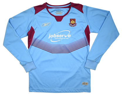 Maillot West Ham Reebok 2005-07 Manches Longues Vintage