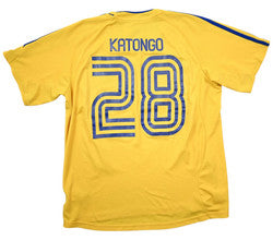 Maillot Brøndby Extérieur Adidas 2005-08 Katongo Vintage