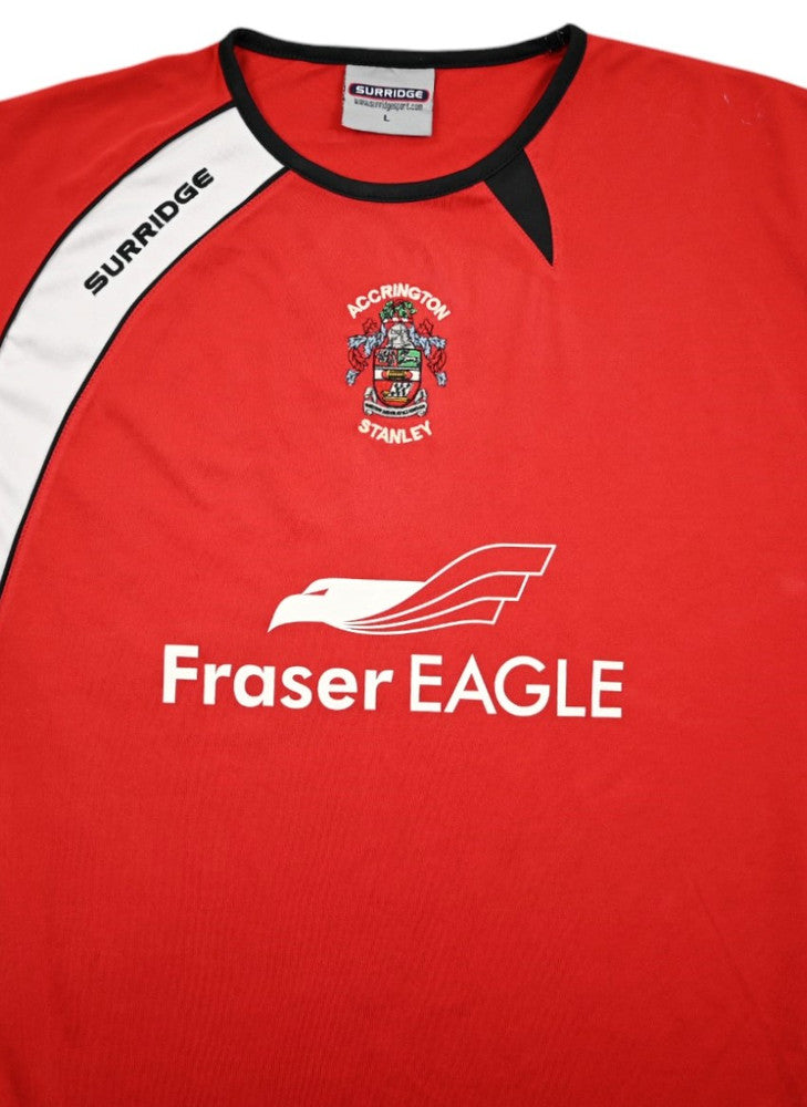 Maillot Accrington Stanley 2006-07 Domicile Surridge vintage L