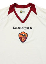 Maillot AS Roma Domicile Diadora 2006-07 Vintage
