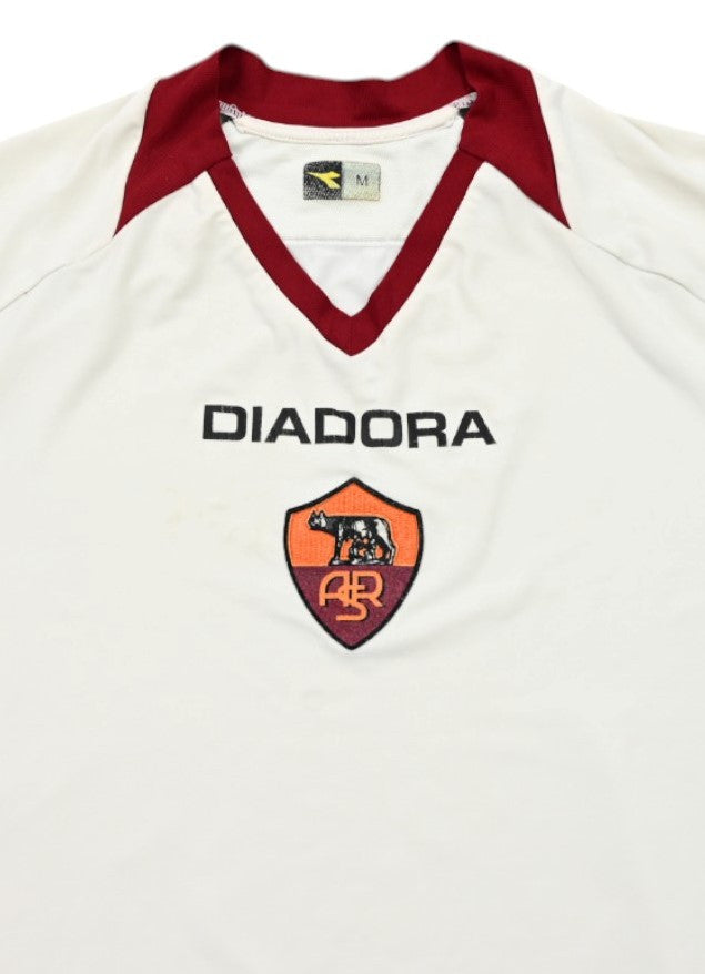 Maillot AS Roma Domicile Diadora 2006-07 Vintage