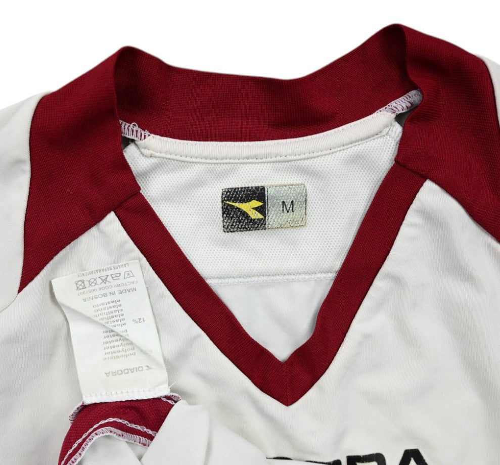 Maillot AS Roma Domicile Diadora 2006-07 Vintage