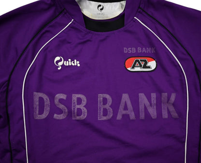 Maillot AZ Alkmaar Extérieur Quick 2006-07 Vintage DSB Bank