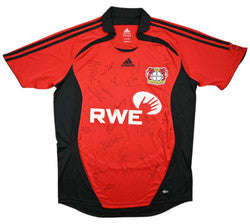 Maillot Bayer Leverkusen 2006-07 Domicile Adidas Vintage