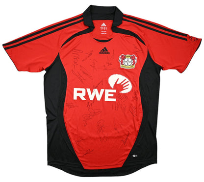 Maillot Bayer Leverkusen 2006-07 Domicile Adidas Vintage