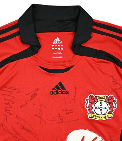 Maillot Bayer Leverkusen 2006-07 Domicile Adidas Vintage