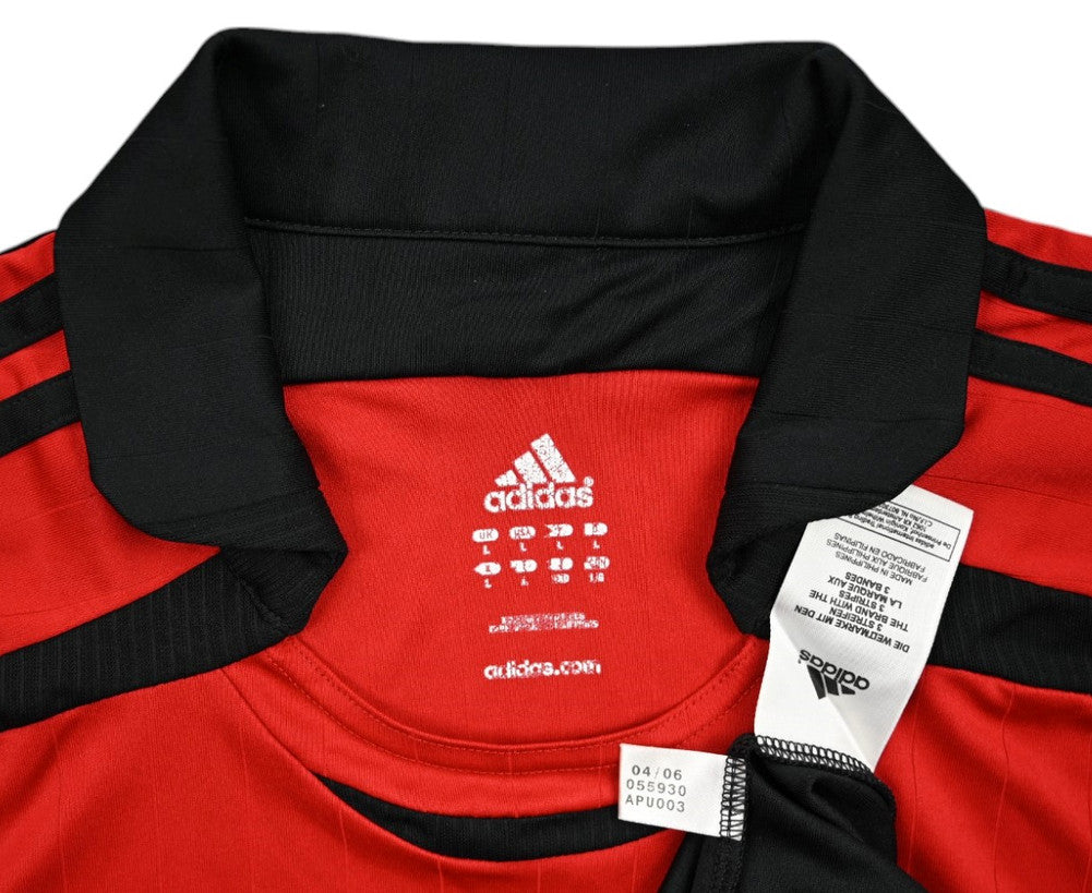 Maillot Bayer Leverkusen 2006-07 Domicile Adidas Vintage
