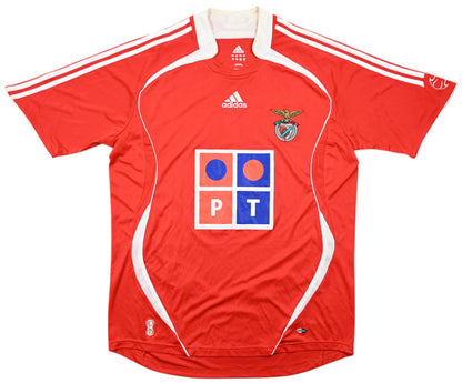 Maillot Benfica Domicile 2006-07 Adidas Vintage Taille L