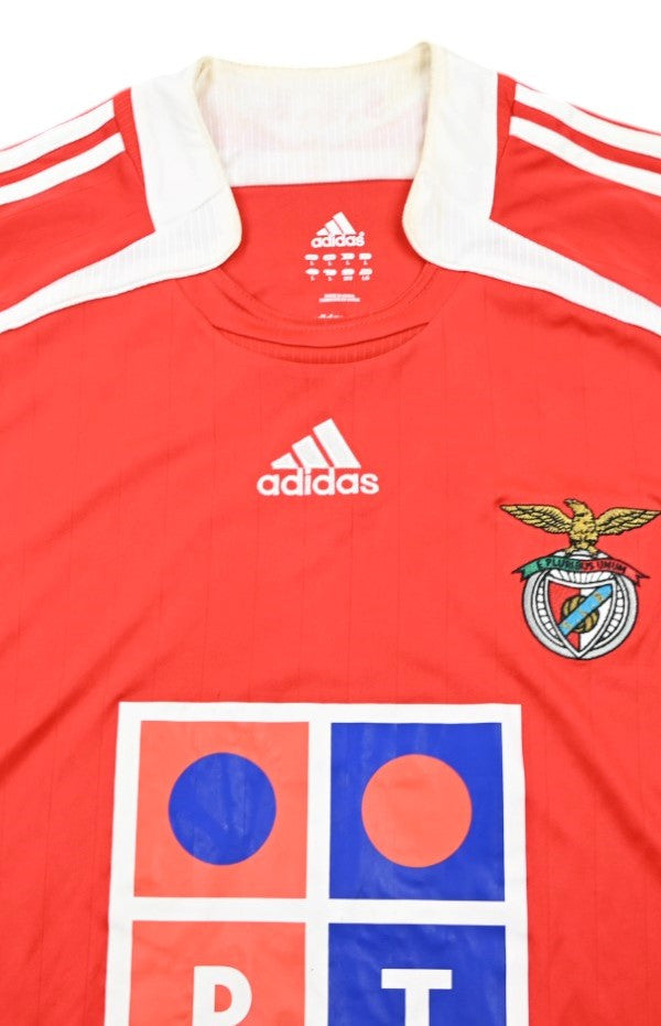 Maillot Benfica Domicile 2006-07 Adidas Vintage Taille L