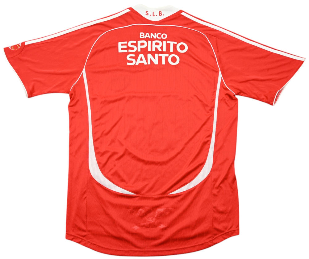 Maillot Benfica Domicile 2006-07 Adidas Vintage Taille L