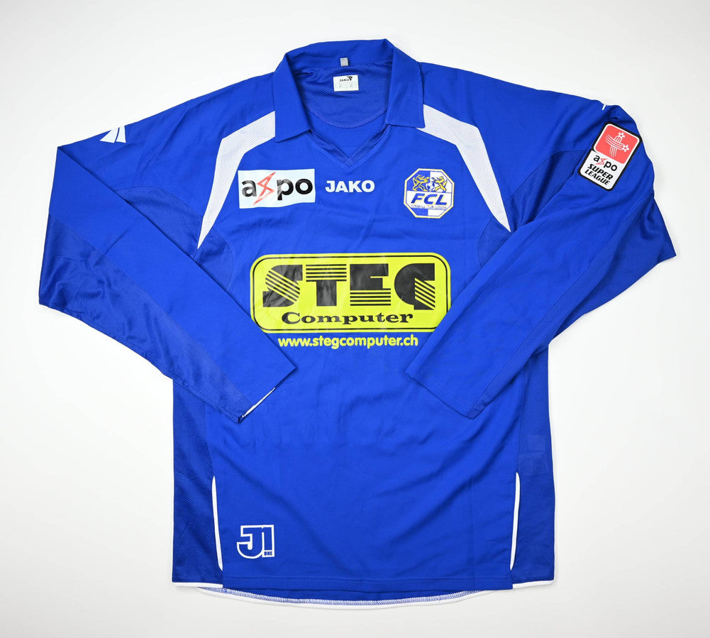Maillot FC Luzern 2006-07 Jako Match Issue Vintage 8/10