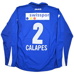 Maillot FC Luzern 2006-07 Jako Match Issue Manches Longues
