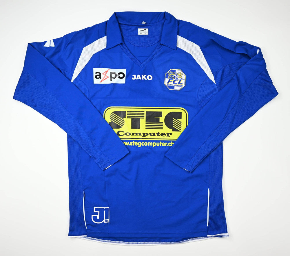 Maillot FC Luzern 2006-07 Jako Match Issue Cantaluppi vintage