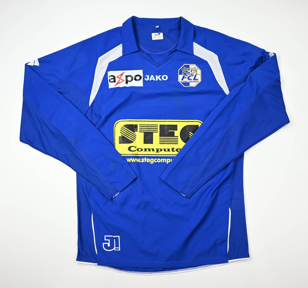 Maillot FC Luzern 2006-07 Jako Match Issue Maliqi vintage