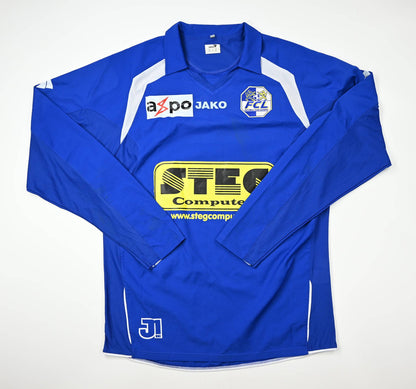Maillot FC Luzern 2006-07 Jako Match Issue Maliqi vintage