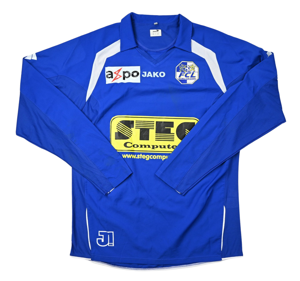 Maillot FC Luzern 2006-07 Jako Match Issue Maliqi vintage