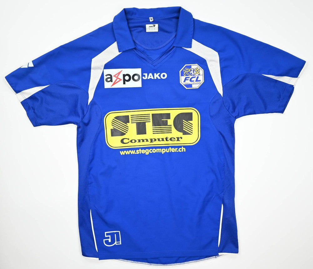 Maillot FC Luzern 2006-07 Jako Domicile Vintage Floqué S
