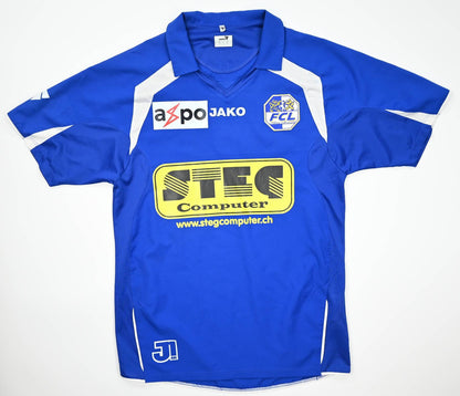Maillot FC Luzern 2006-07 Jako Domicile Vintage Floqué S