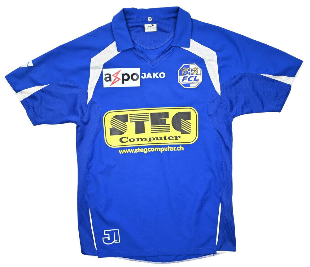 Maillot FC Luzern 2006-07 Jako Domicile Vintage Floqué S