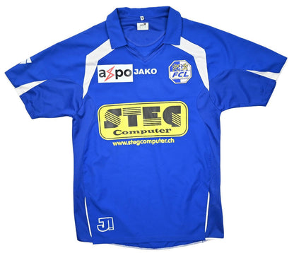 Maillot FC Luzern 2006-07 Jako Domicile Vintage Floqué S